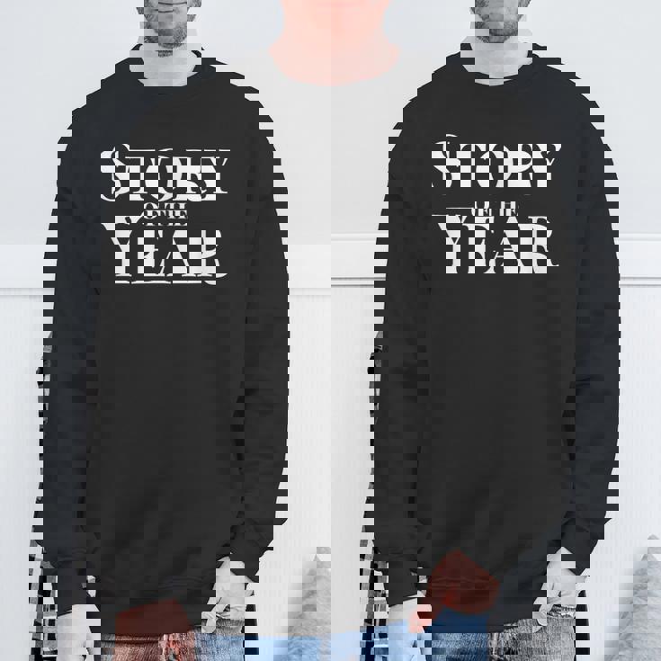 Story Of The Year クールファニーバンドシャツ スウェットシャツ 高齢者への贈り物