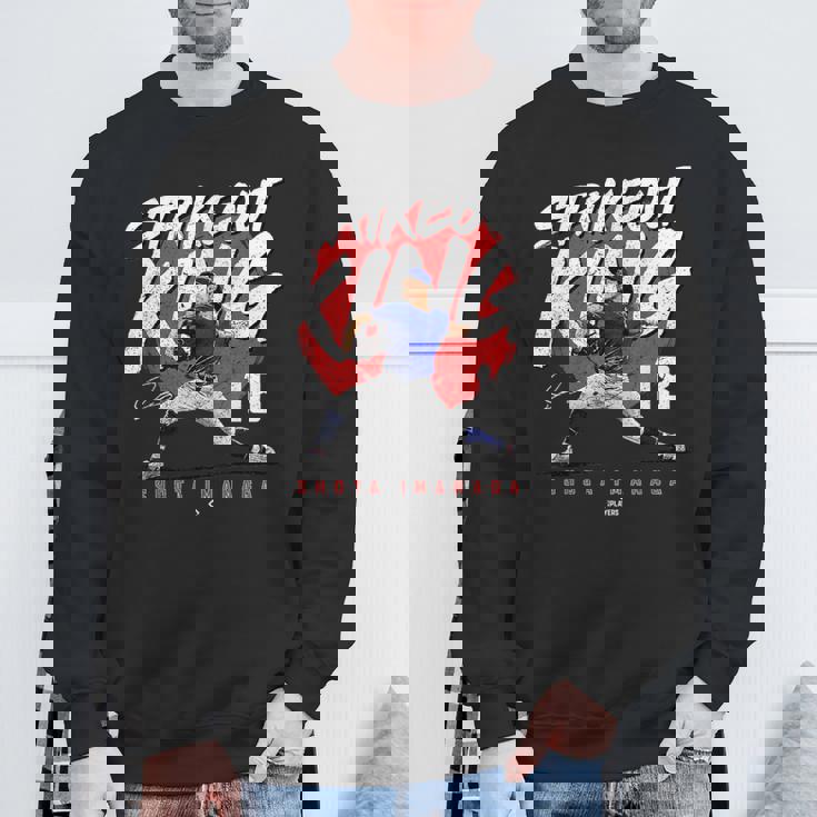 Strikeout Kinghota Imanaga Chicago Mlbpa スウェットシャツ 高齢者への贈り物