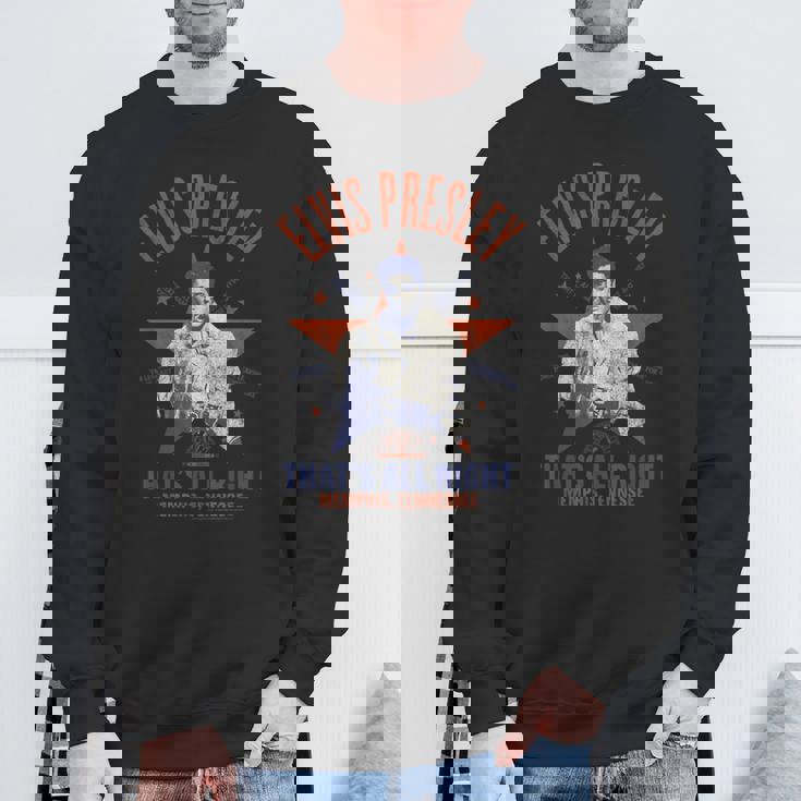 Sun Records X エルヴィス・プレスリー That's All Right スウェットシャツ 高齢者への贈り物