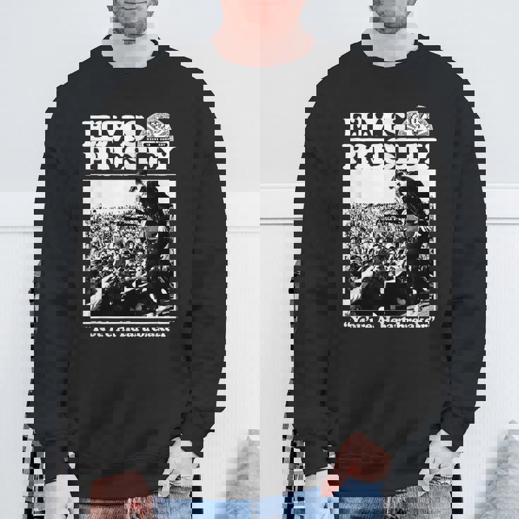 Sun Records X エルヴィス・プレスリー You're A Heartbreaker スウェットシャツ 高齢者への贈り物