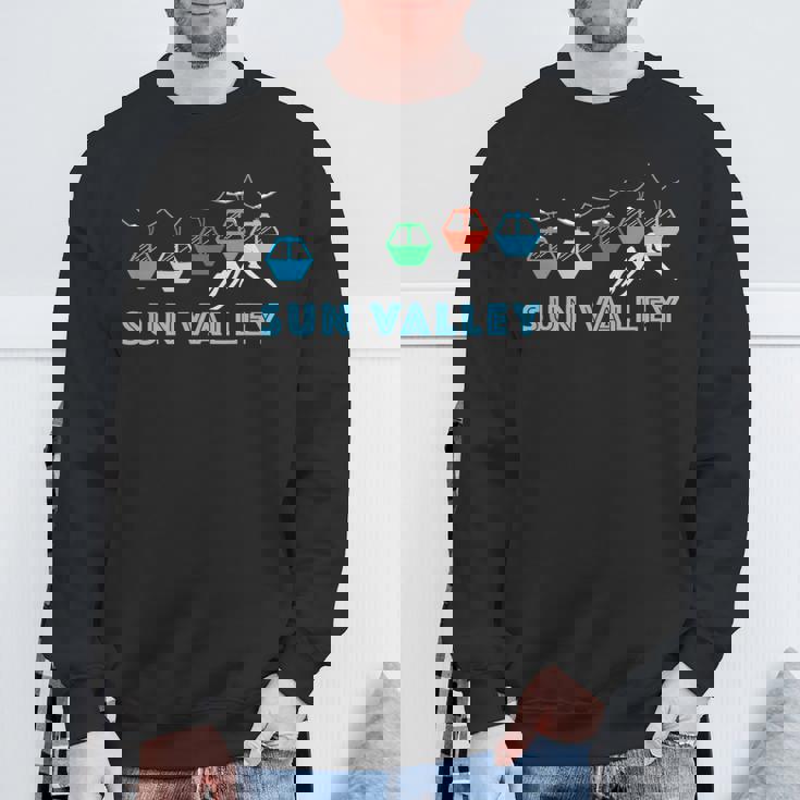 Sunalley スキーマウンテンゴンドラ サンバレー アイダホ スウェットシャツ 高齢者への贈り物