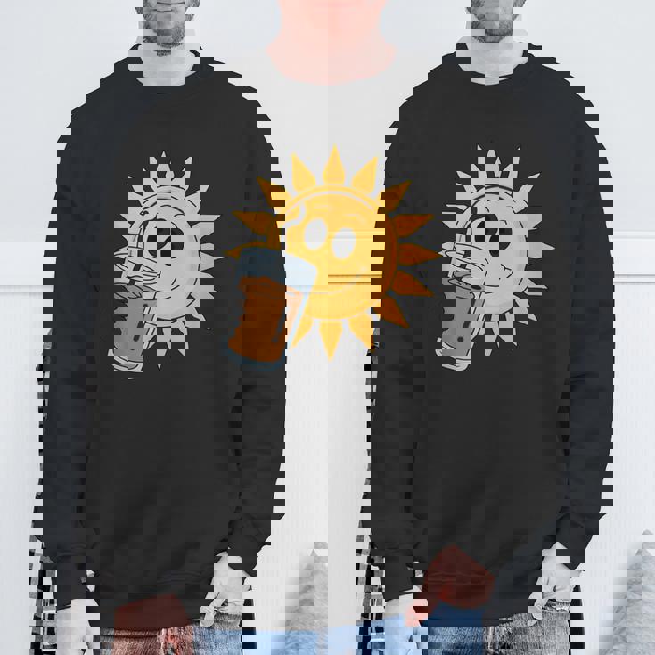 Sunshine Drink アイスコーヒー 楽しい スウェットシャツ 高齢者への贈り物