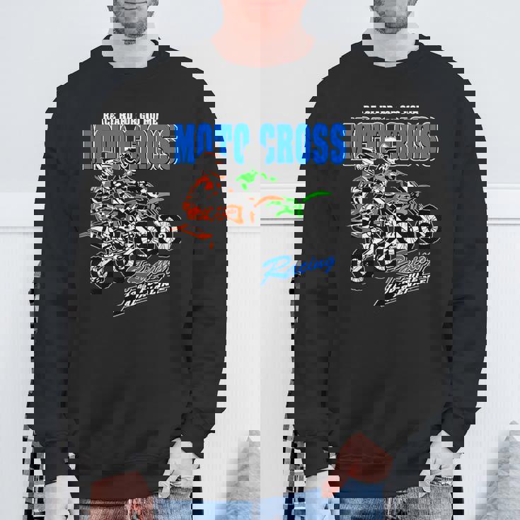 Supercross キッズ モトクロス スウェットシャツ 高齢者への贈り物