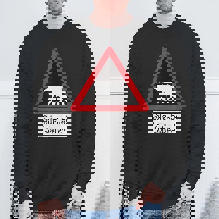 Svalbard Polar Bearign スウェットシャツ 高齢者への贈り物