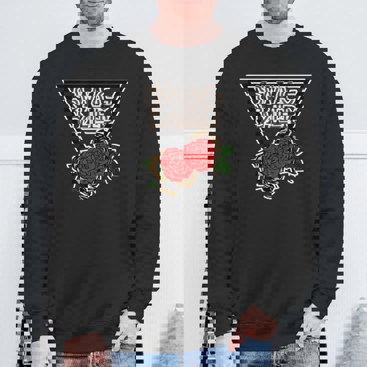 Swag Baller ロゴt白枠 スウェットシャツ 高齢者への贈り物