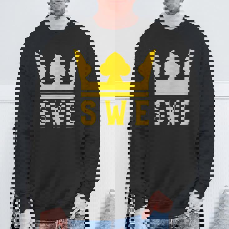 Swe With A Royal Crown スウェーデン スウェットシャツ 高齢者への贈り物