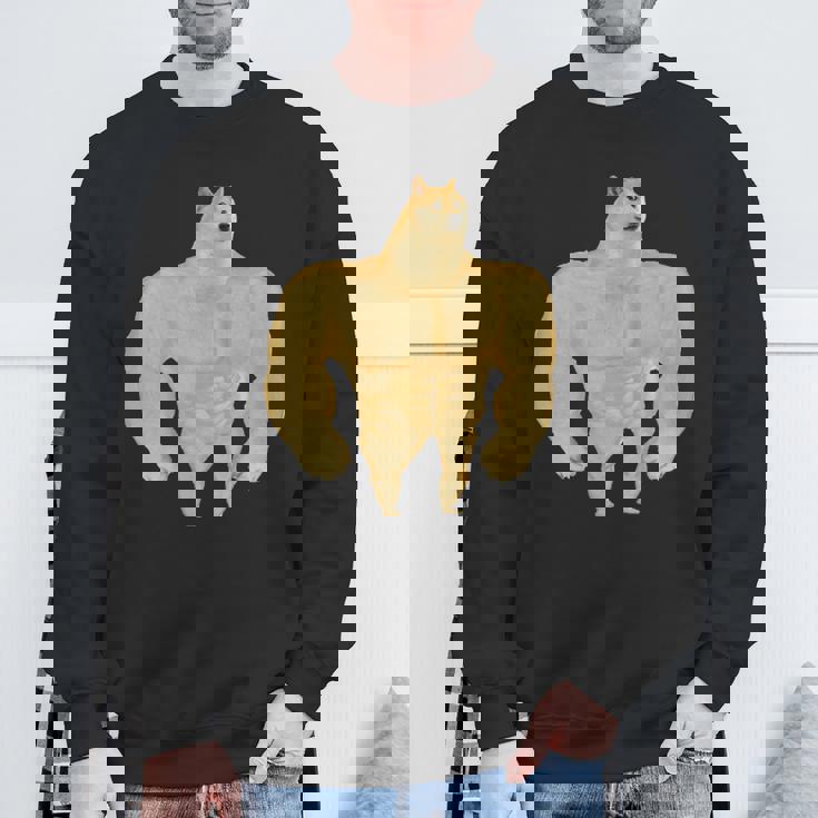 Swole Doge ミームギフトtシャツ スウェットシャツ 高齢者への贈り物