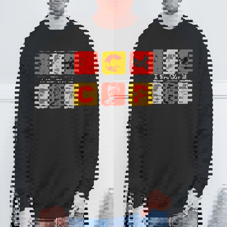 Take Down The Ccp 反共産主義者 中国 プロ アメリカ 愛国 スウェットシャツ 高齢者への贈り物