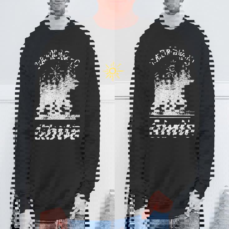 Take Me Back To Colombia ビンテージ コロンビア バケーション スウェットシャツ 高齢者への贈り物