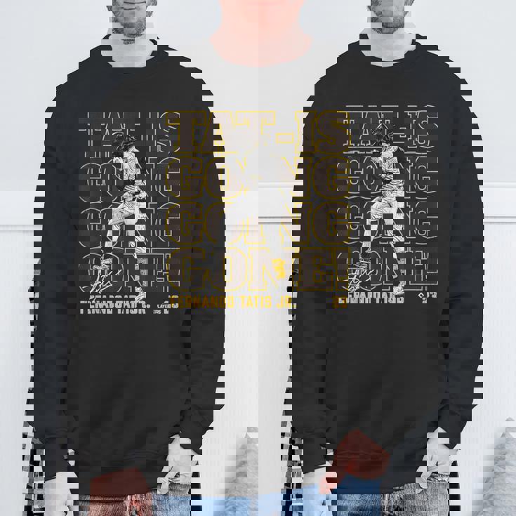 Tat-Is Going Going Gone Fernando Tatis Jran Diego Mlbpa スウェットシャツ 高齢者への贈り物