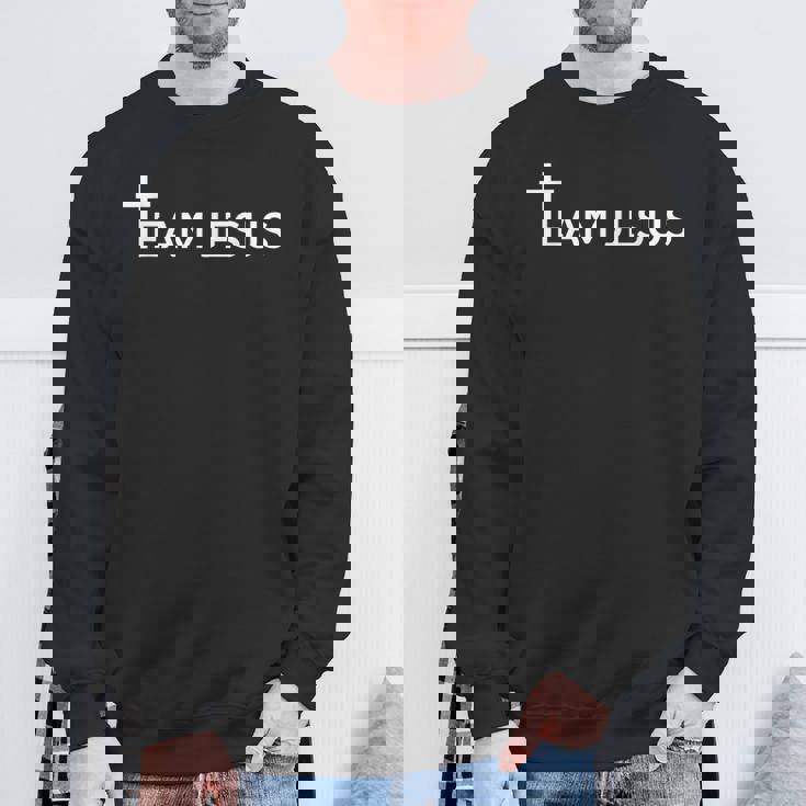 Team Jesus クリスチャンtシャツ Jesus スウェットシャツ 高齢者への贈り物