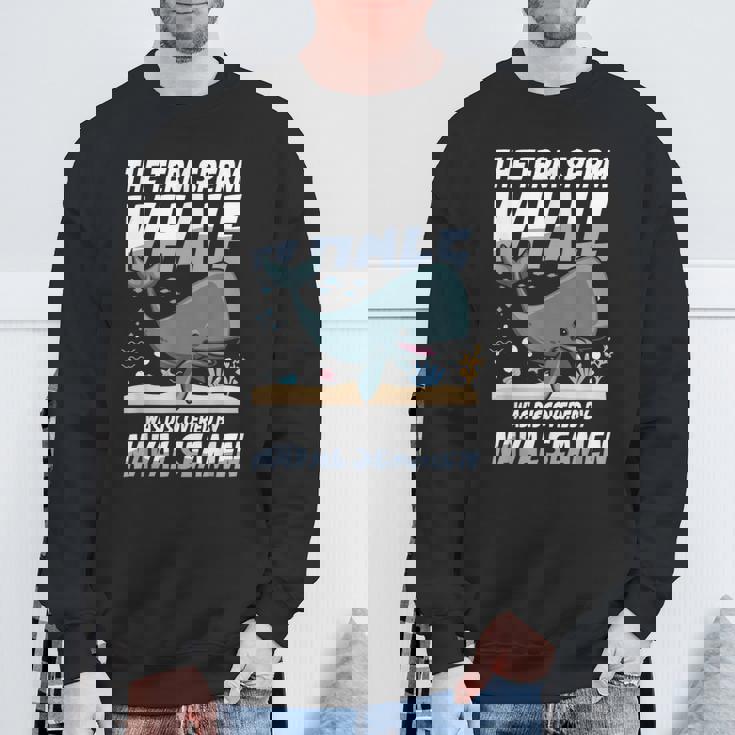 Term マッコウクジラ Was Discovered By Navaleamen スウェットシャツ 高齢者への贈り物