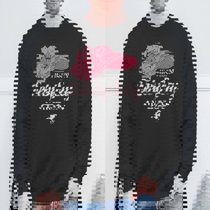 This Is My Derby Dayドレス 面白い競馬衣装 スウェットシャツ 高齢者への贈り物