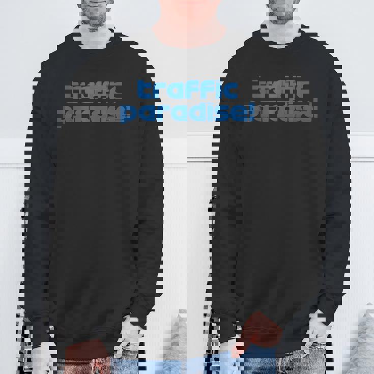 Traffic Paradise F1 Radio フォーミュラワン おもしろ ラジオ 角田 Yuki スウェットシャツ 高齢者への贈り物