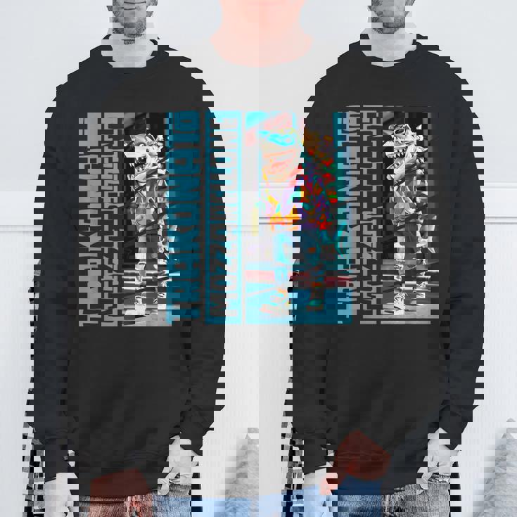 Trakonato Mozzarellone ブレインレッドトララサメ 面白い スウェットシャツ 高齢者への贈り物