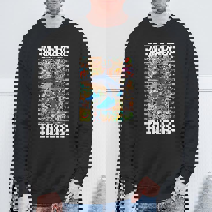 Tralalero Tralala イタリアンブレインロットミーム スウェットシャツ 高齢者への贈り物