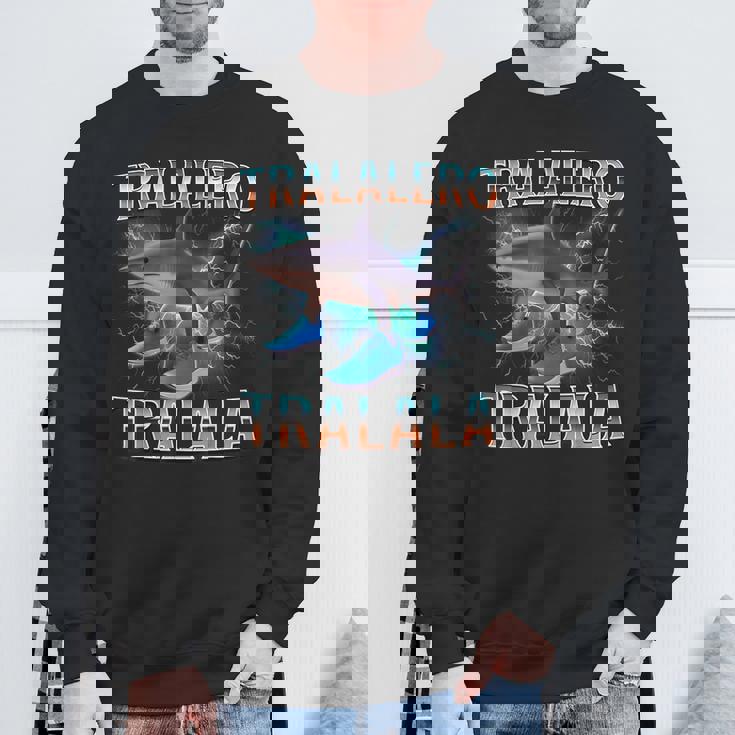 Tralalero Tralala Italian Brainrot スウェットシャツ 高齢者への贈り物