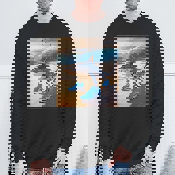 Tralalero Tralala ファニージェネレーションアルファシャークミーム スウェットシャツ 高齢者への贈り物