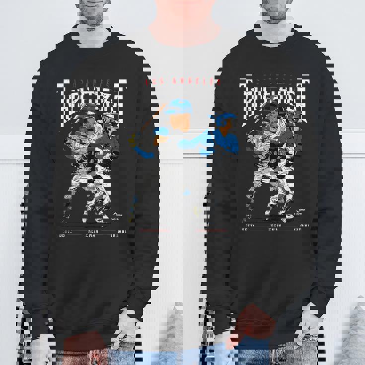 Triple Threat Ohtani Betts Freeman Los Angeles Mlbpa スウェットシャツ 高齢者への贈り物