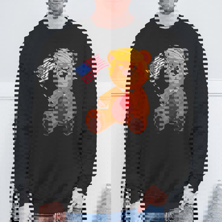 Trumpy Bear Trump 24 トランプ大統領選挙 2024 スウェットシャツ 高齢者への贈り物