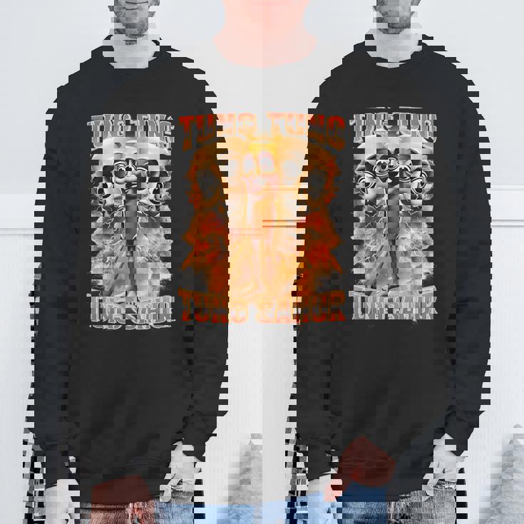 Tung Tung Tungahur イタリアのブレインロット、面白い野球バット スウェットシャツ 高齢者への贈り物