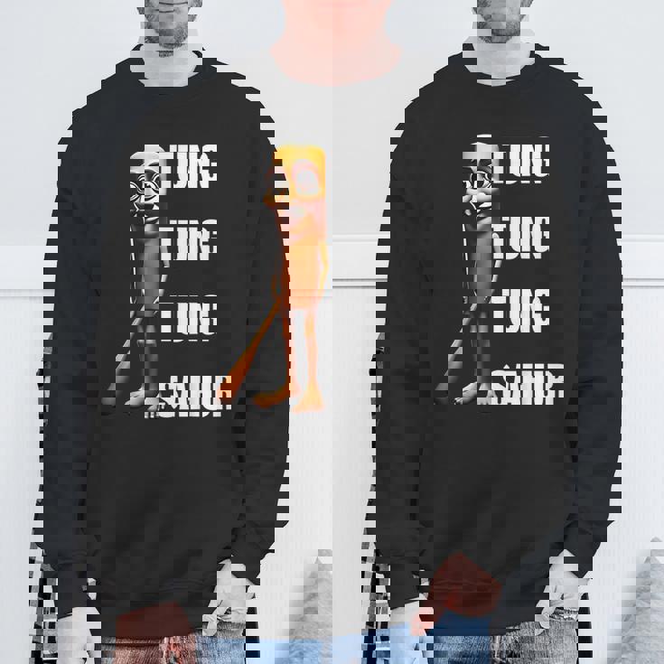 Tung Tung Tungahur イタリアンブレインレッドミーム スウェットシャツ 高齢者への贈り物