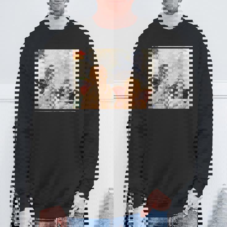 Two Angels Cherubs システィーナ スウェットシャツ 高齢者への贈り物