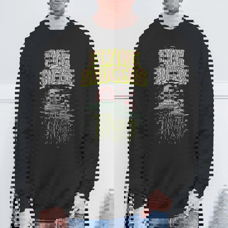 Ufo ロズウェルエイリアン空飛ぶ円盤おれは去りたい スウェットシャツ 高齢者への贈り物