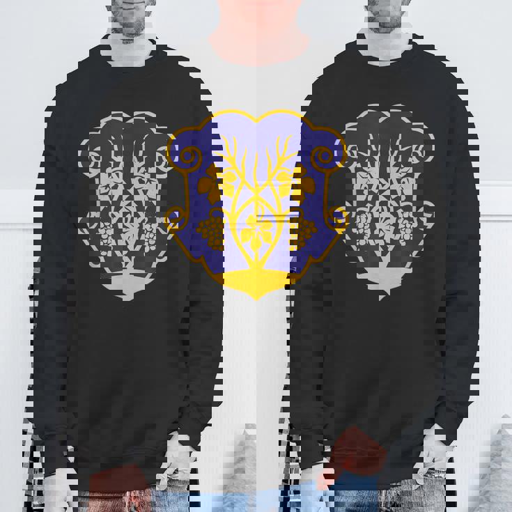 Uzhhorod 紋章 国旗 プライド 国民ギフト お土産 スウェットシャツ 高齢者への贈り物