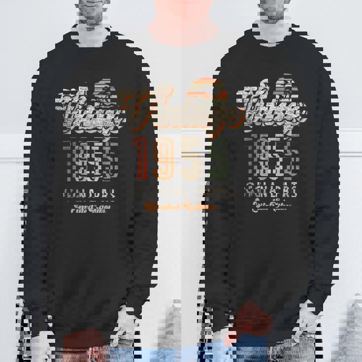 Vintage 1955年 限定版 誕生70周年記念パームス レトロ スウェットシャツ 高齢者への贈り物