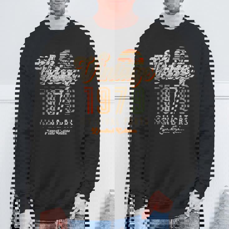 Vintage 1979年 限定版 誕生46周年記念パームス レトロ スウェットシャツ 高齢者への贈り物