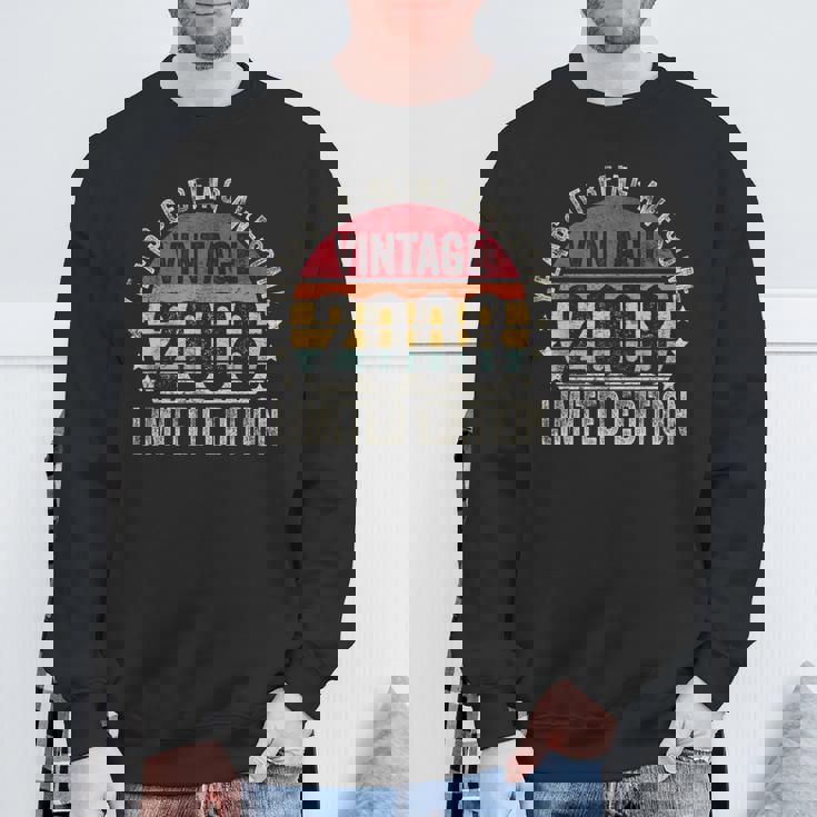 Vintage 2008 Limited Edition Legendary Awesome Epic 2008 スウェットシャツ 高齢者への贈り物