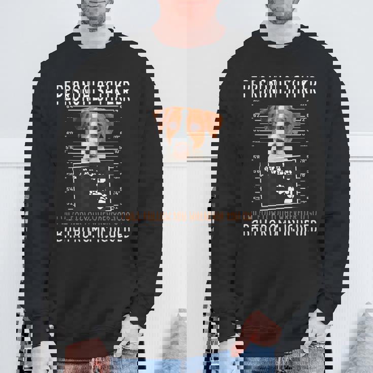 I Will Follow You Wherever You Go ジャック・ラッセル・テリア スウェットシャツ 高齢者への贈り物