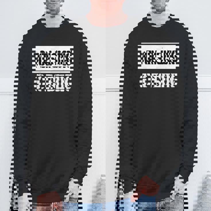 Workucks Go Fishing スウェットシャツ 高齢者への贈り物