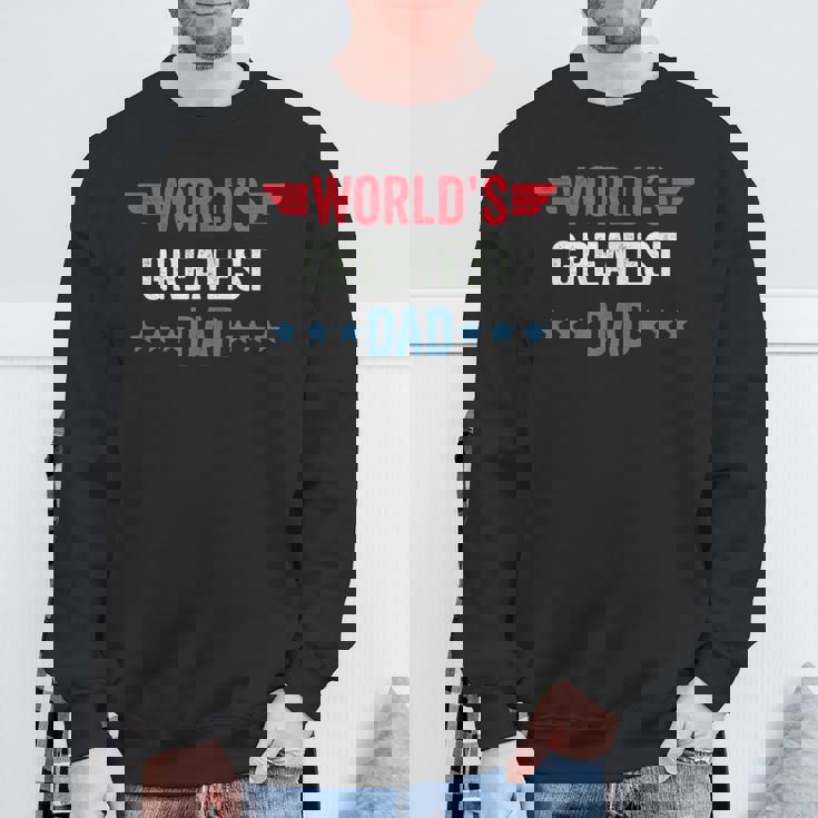 World's Greatest Dad スウェットシャツ 高齢者への贈り物