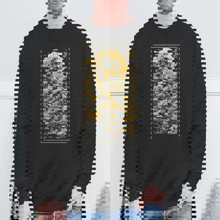 Year Of The Dragon 2024 Cool Dragon グラフィックアート メンズ レディース スウェットシャツ 高齢者への贈り物