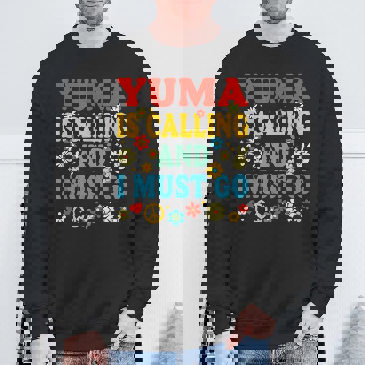 Yuma Is Calling ユマが呼んでいる スウェットシャツ 高齢者への贈り物