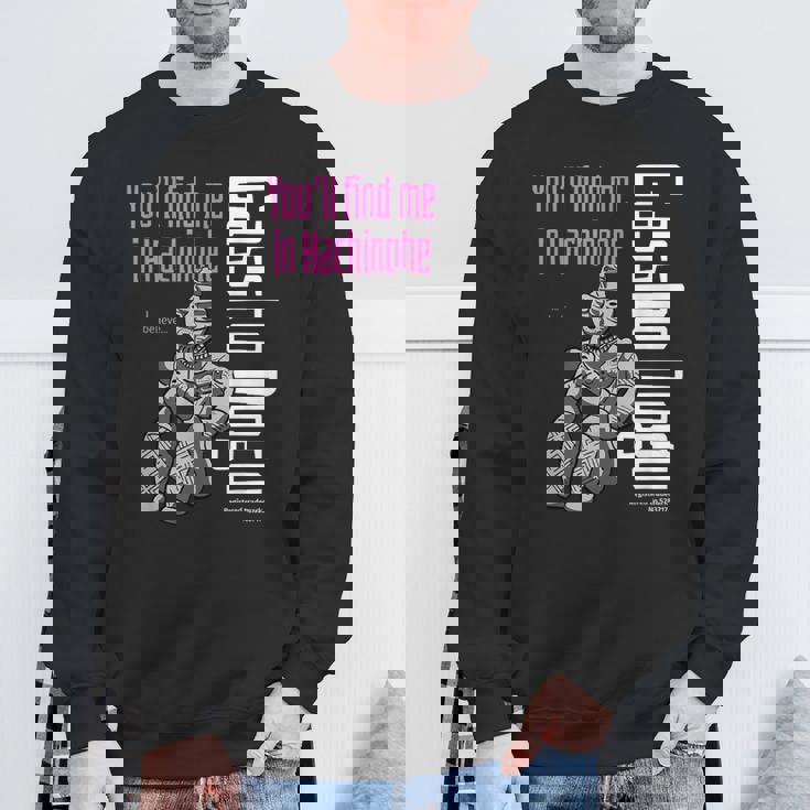 「きっとあなたは私を見つけてくれる。八戸で」八戸市発掘の合掌土偶。縄文 合掌土偶 祈る土偶 八戸 国宝 考古学 スウェットシャツ 高齢者への贈り物