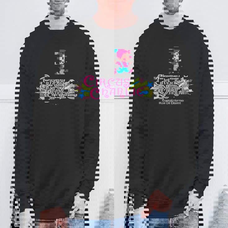 「サーカスチャーリー」ロゴ&キャラクター スウェットシャツ 高齢者への贈り物