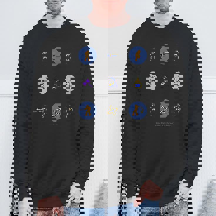 「悪魔城ドラキュラ」9 Circles スウェットシャツ 高齢者への贈り物