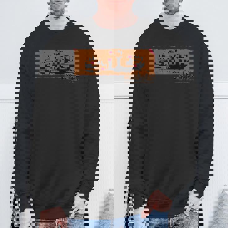 「悪魔城ドラキュラ」ステージマップ スウェットシャツ 高齢者への贈り物