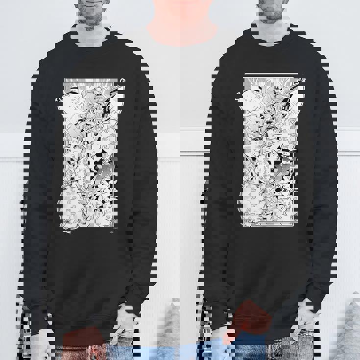 【さくらみこ】『ヤマト神想怪異譚』漫画コマtシャツ（本人セレクト 日本語） スウェットシャツ 高齢者への贈り物