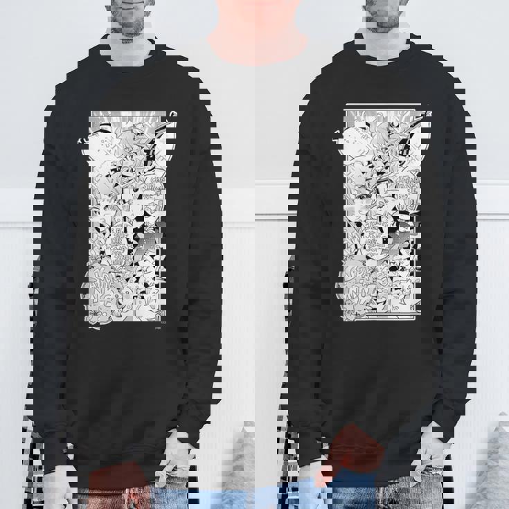 【さくらみこ】『ヤマト神想怪異譚』漫画コマtシャツ（本人セレクト 英語） スウェットシャツ 高齢者への贈り物