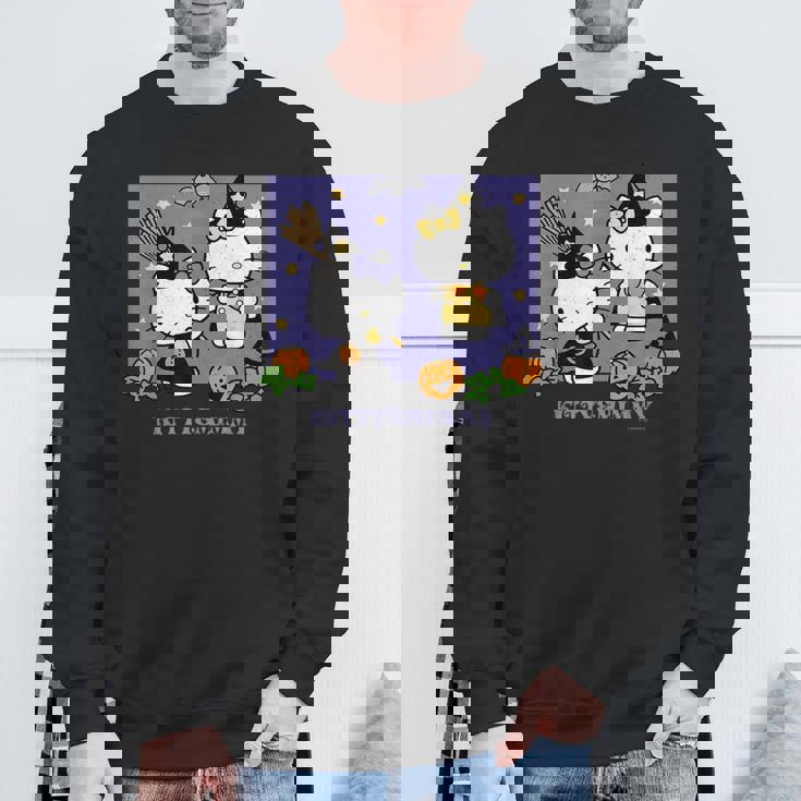 【ハロウィン特集】Usデザイン ハローキティ ミミィと一緒 スウェットシャツ 高齢者への贈り物