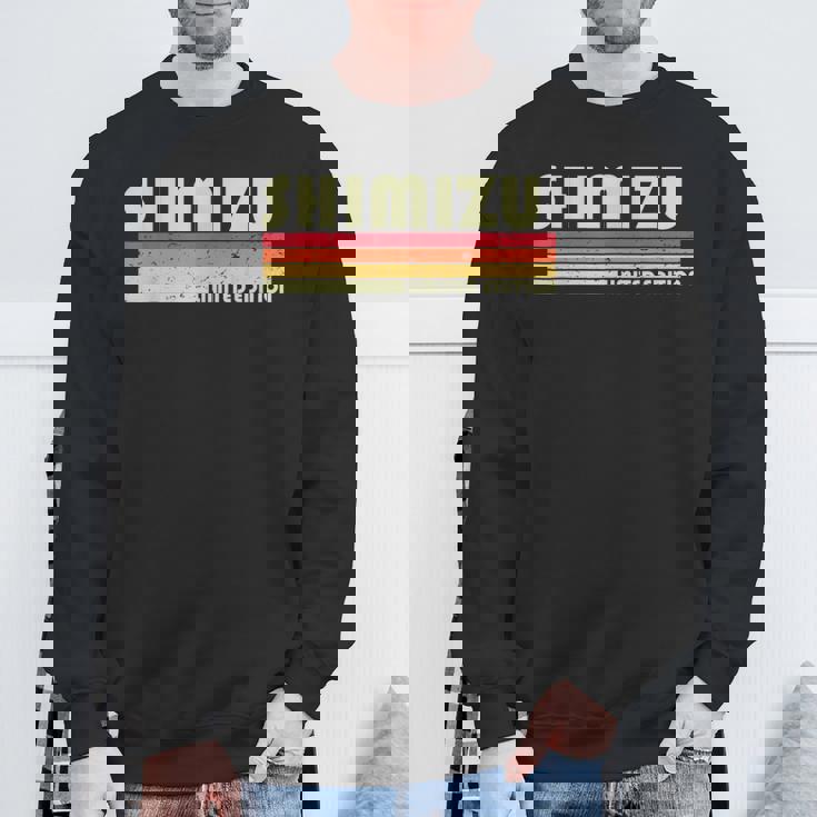 【清水 しみず】名前 名字 家族お揃い ギャグ ネタ ウケ狙い 贈り物 ギフト 面白い おもしろ スウェットシャツ 高齢者への贈り物