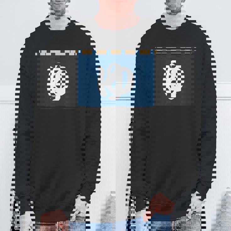 【湯のれん】紺 銭湯 温泉 お風呂 サウナ 日本 お土産 和柄 おもしろ 面白い 文字入り ネタ ウケ狙い 可愛い スウェットシャツ 高齢者への贈り物