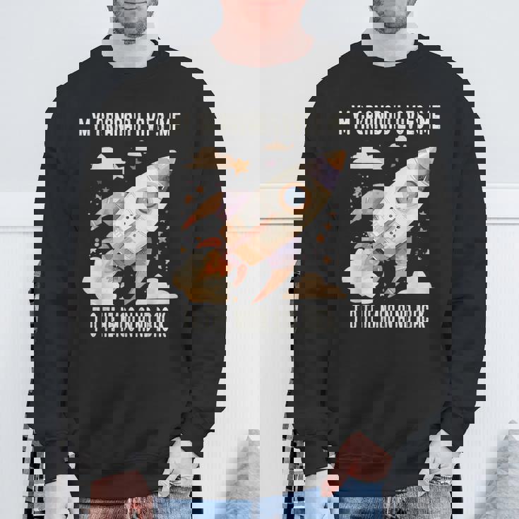 おじいちゃんは私を月まで愛して帰って スウェットシャツ 高齢者への贈り物