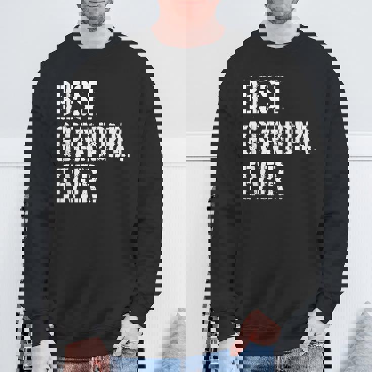 メンズ おじいちゃん誕生日クリスマスプレゼントベストおじいちゃんエバー スウェットシャツ 高齢者への贈り物