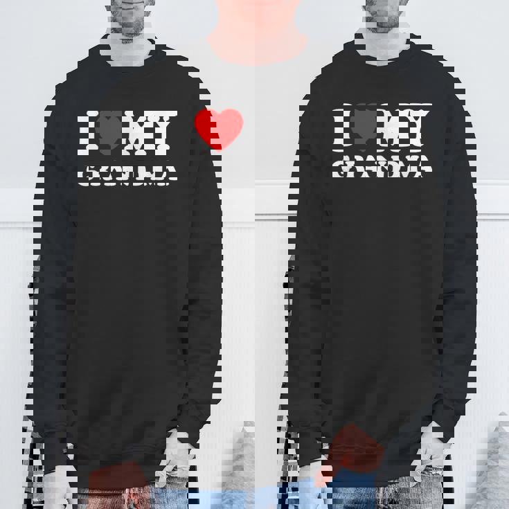 おばあちゃん大好きおばあちゃん大好き スウェットシャツ 高齢者への贈り物