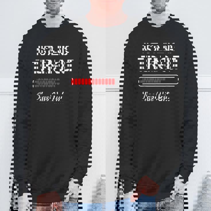 おもしろバレエレッスン設置 ターンアウトクラス かわいい スウェットシャツ 高齢者への贈り物